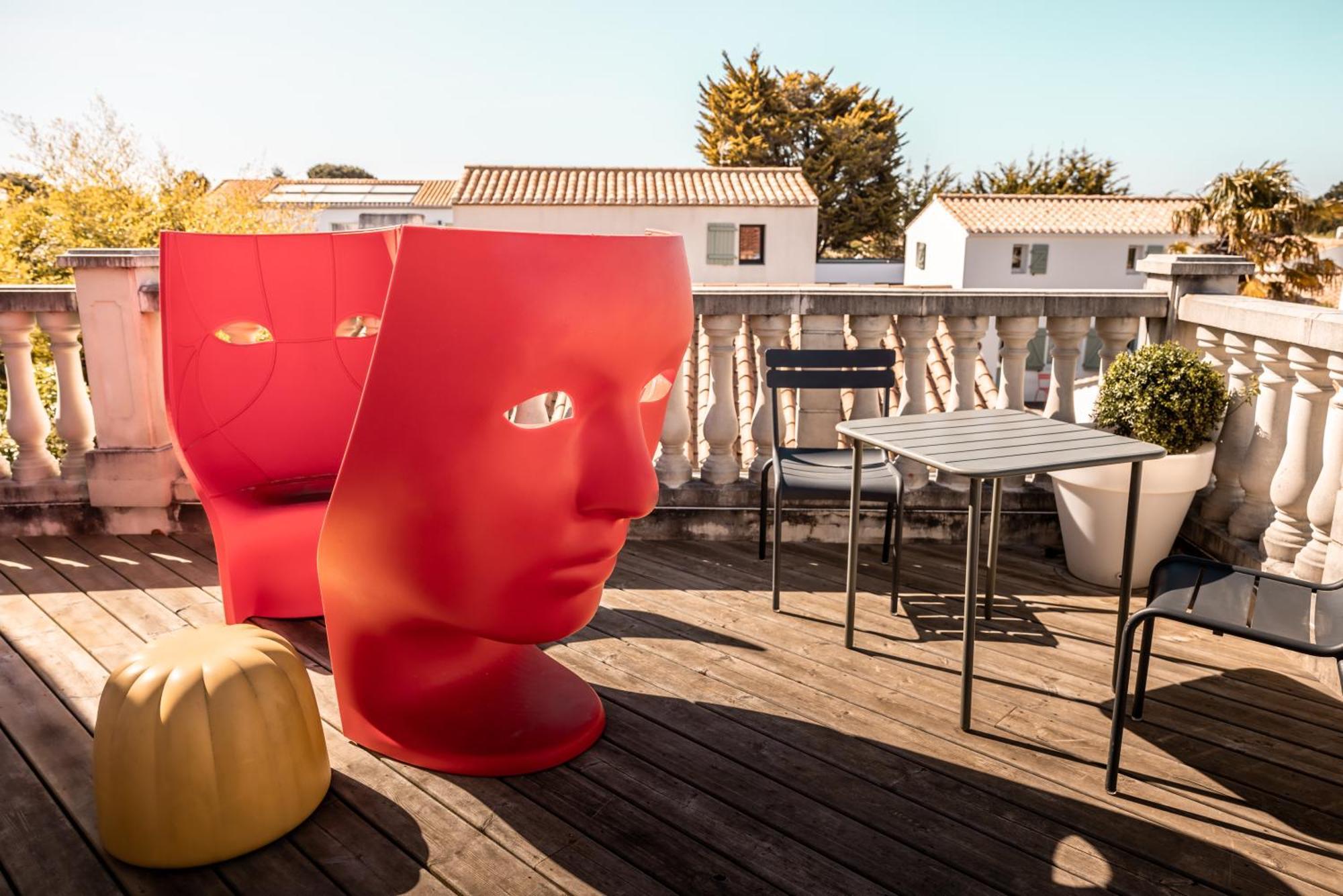 Logis Hotel La Chaize Нуармутье Экстерьер фото