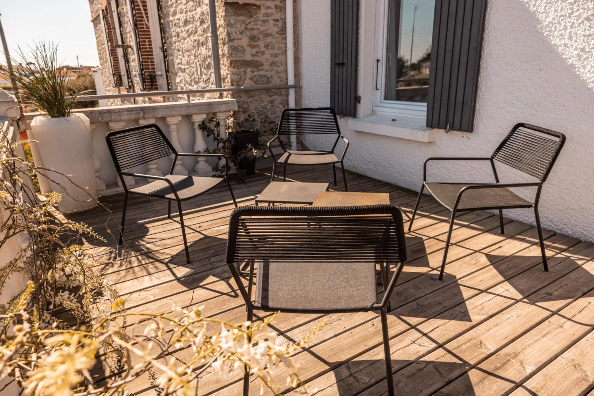 Logis Hotel La Chaize Нуармутье Экстерьер фото