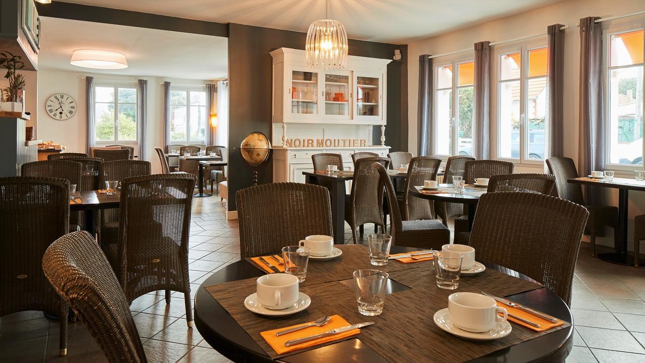 Logis Hotel La Chaize Нуармутье Экстерьер фото